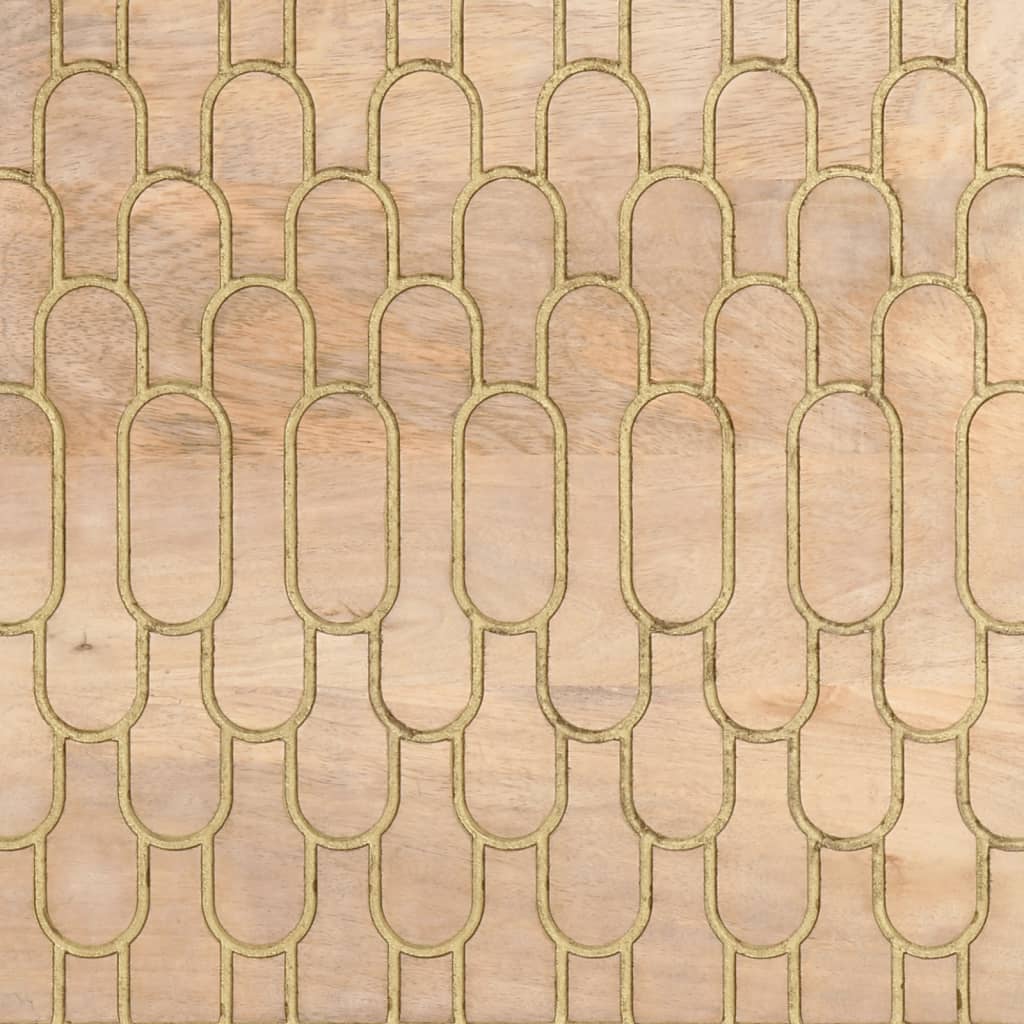 sofabord 80x50x40 cm massivt mangotræ