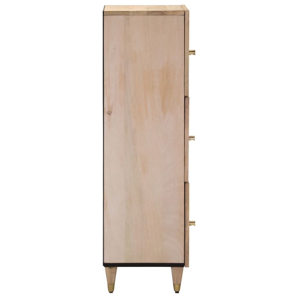 skab 40x33x110 cm massivt mangotræ