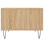 sofabord 60x50x36,5 cm konstrueret træ sonoma-eg