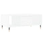 sofabord 90x50x36,5 cm konstrueret træ hvid