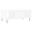 sofabord 90x50x36,5 cm konstrueret træ hvid