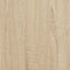 sengeborde 2 stk. 40x35x50 cm konstrueret træ sonoma-eg