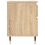 sengebord 40x35x50 cm konstrueret træ sonoma-eg