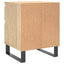 sengebord 40x35x50 cm konstrueret træ sonoma-eg