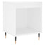 sengeborde 2 stk. 40x35x50 cm konstrueret træ hvid