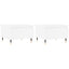 sofaborde 2 stk. 50x46x35 cm konstrueret træ hvid