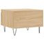 sofaborde 2 stk. 50x46x35 cm konstrueret træ sonoma-eg