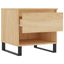 sofaborde 2 stk. 50x46x50 cm konstrueret træ sonoma-eg