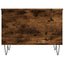 sofabord 60x44,5x45 cm konstrueret træ røget egetræsfarve