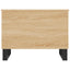 sofabord 60x44,5x45 cm konstrueret træ sonoma-eg