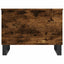 sofabord 60x44,5x45 cm konstrueret træ røget egetræsfarve