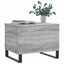 sofabord 60x44,5x45 cm konstrueret træ Grå sonoma-eg