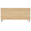 sofabord 90x44,5x45 cm konstrueret træ sonoma-eg