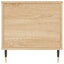 sofabord 90x44,5x45 cm konstrueret træ sonoma-eg