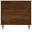 sofabord 90x44,5x45 cm konstrueret træ brun egetræsfarve