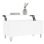 sofabord 90x44,5x45 cm konstrueret træ hvid
