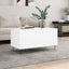 sofabord 90x44,5x45 cm konstrueret træ hvid
