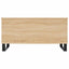 sofabord 90x44,5x45 cm konstrueret træ sonoma-eg