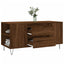 sofabord 102x44,5x50 cm konstrueret træ brun egetræsfarve