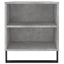 sofabord 102x44,5x50 cm konstrueret træ betongrå