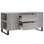 sofabord 102x44,5x50 cm konstrueret træ grå sonoma-eg
