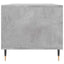 sofabord 90x49x45 cm konstrueret træ betongrå