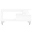 sofabord 90x49x45 cm konstrueret træ hvid