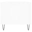 sofabord 90x49x45 cm konstrueret træ hvid