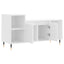 tv-bord 100x35x55 cm konstrueret træ hvid