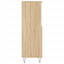 skab 60x36x110 cm konstrueret træ Sonoma-eg