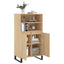 skab 60x36x110 cm konstrueret træ Sonoma-eg