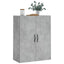 vægskab 69,5x34x90 cm konstrueret træ betongrå