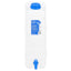 vanddunk med tappehane 20 l plast transparent