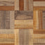 sofabord 55x55x40 cm massivt genbrugsteak grå