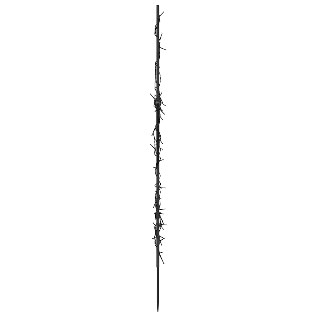 julestjerne med jordspyd 80 LED'er 60 cm
