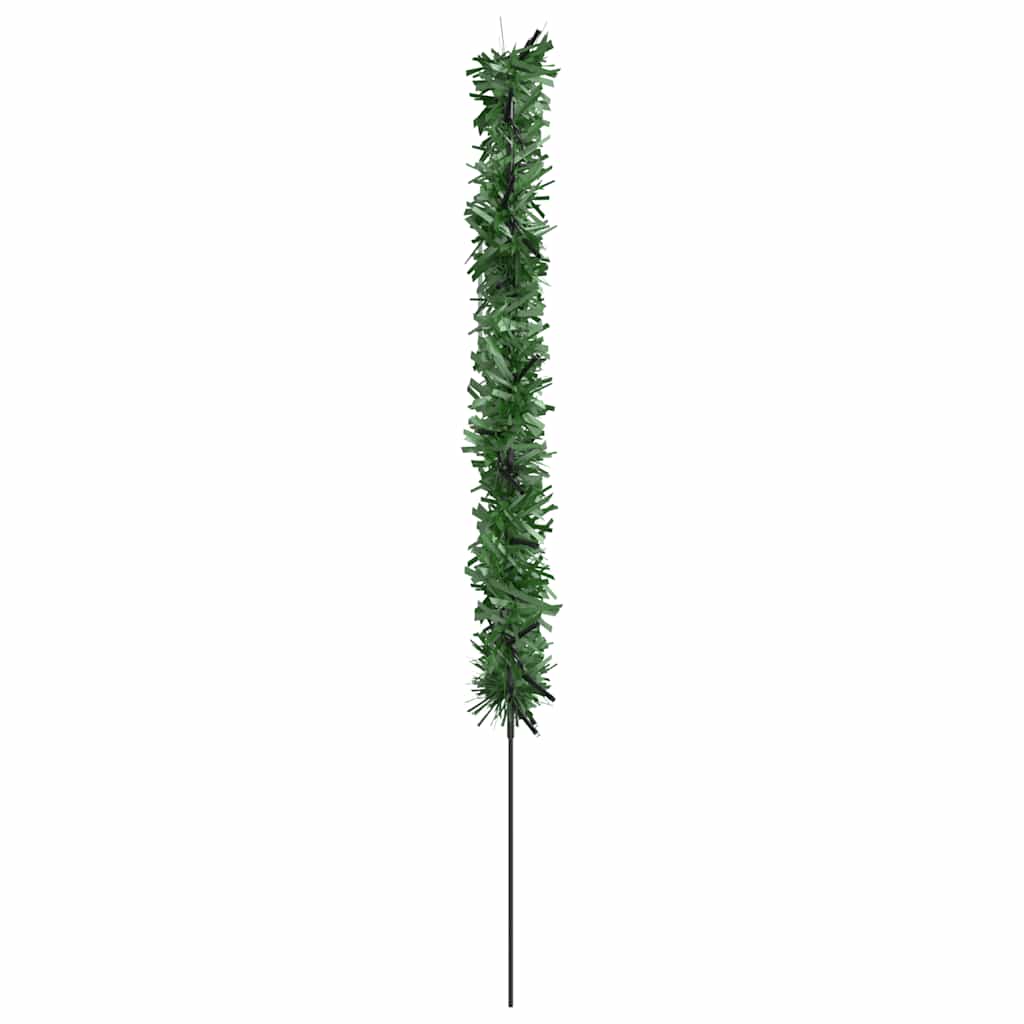 juledekoration med jordspyd juletræsform 3 stk. 50 LED'er 30 cm
