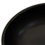 håndvask til bordplade Φ41x14 cm rund keramik sort og blå