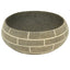 håndvask til bordplade 59x40x15 cm oval keramik flerfarvet