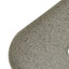 håndvask til bord 48x37,5x13,5 cm rektangulær keramik grå