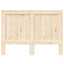 sengegavl 140x104 cm massivt fyrretræ