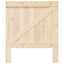 sengegavl 90x104 cm massivt fyrretræ