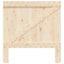 sengegavl 100x104 cm massivt fyrretræ
