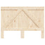 sengegavl 140x104 cm massivt fyrretræ