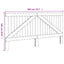 sengegavl 200x104 cm massivt fyrretræ