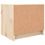 sengeborde 2 stk. 40x31x35,5 cm massivt fyrretræ