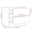sengeborde 2 stk. 40x31x35,5 cm massivt fyrretræ
