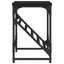 skostativ 90x30x45 cm konstrueret træ sort