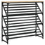 skoreol 90x30x85 cm konstrueret træ sonoma-eg
