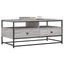 sofabord 100x51x45 cm konstrueret træ grå sonoma-eg