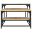 sofabord 102x60x45 cm konstrueret træ sonoma-eg